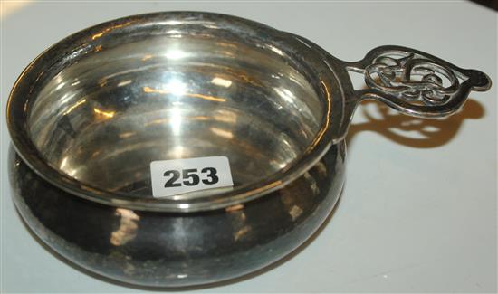 Silver porringer